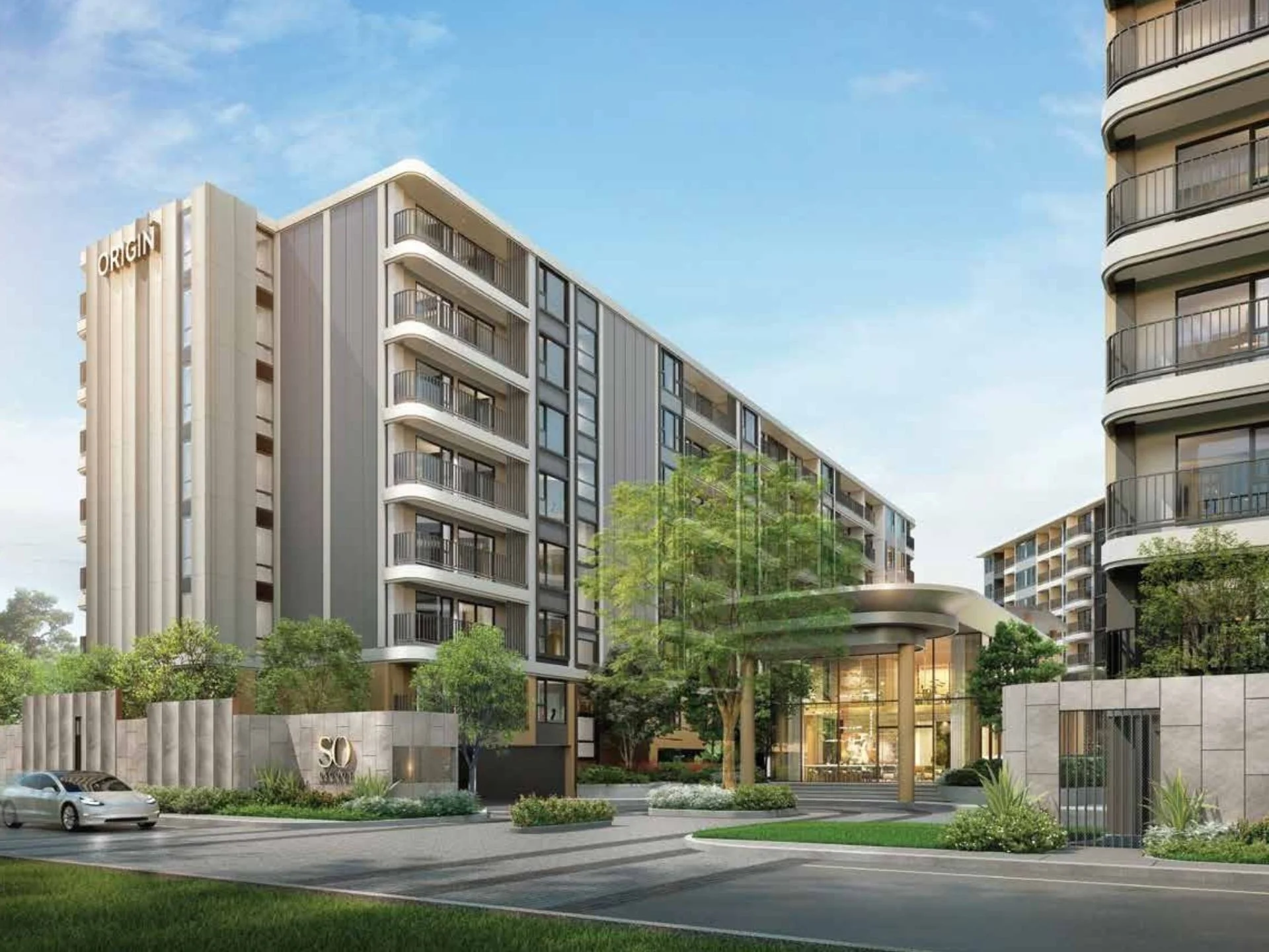 Архитектура жилого комплекса SO Origin Lagoon, Таиланд