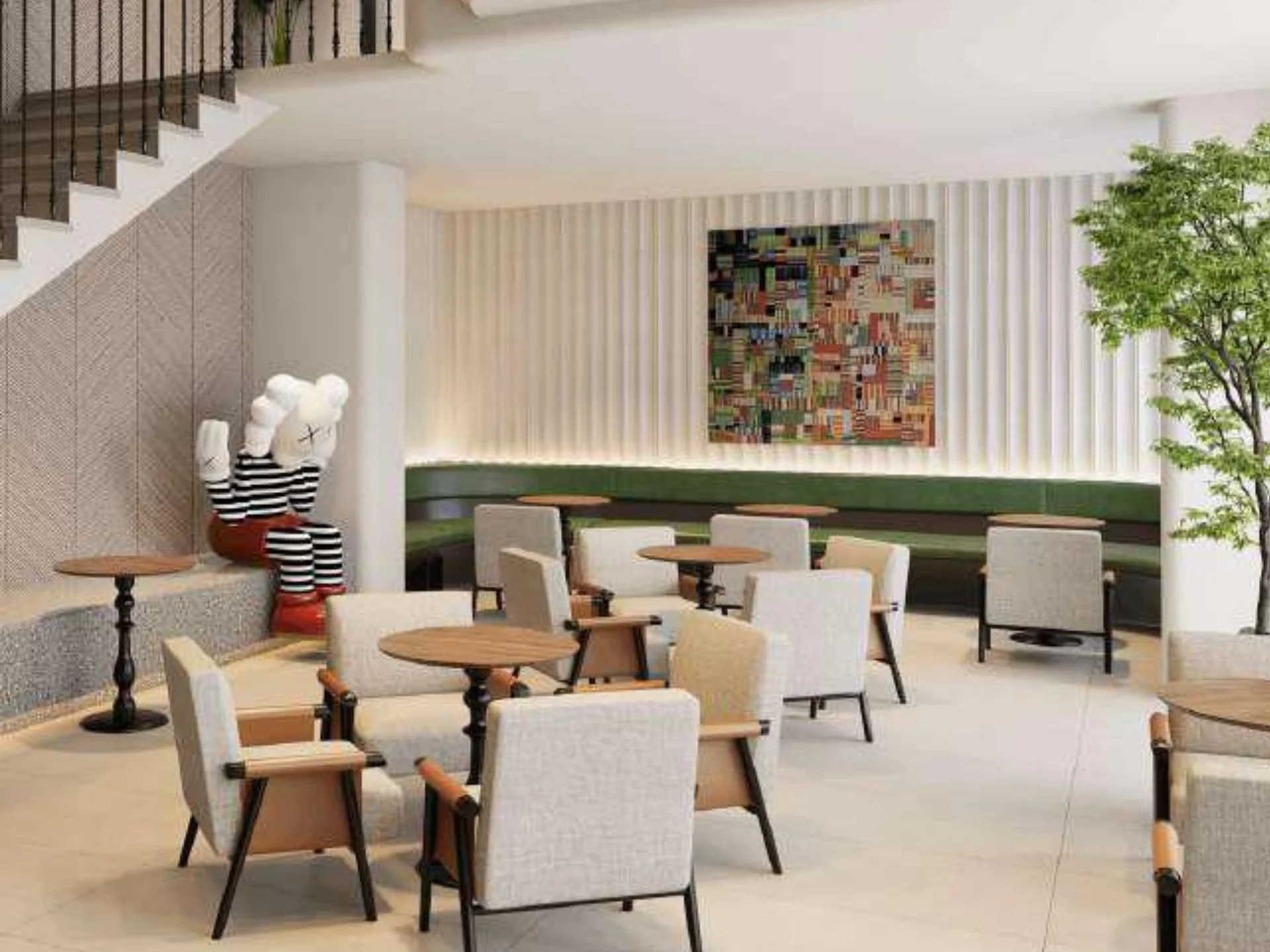 Лобби с зоной отдыха в кондоминиуме Fantasea Condo Rawai, Таиланд