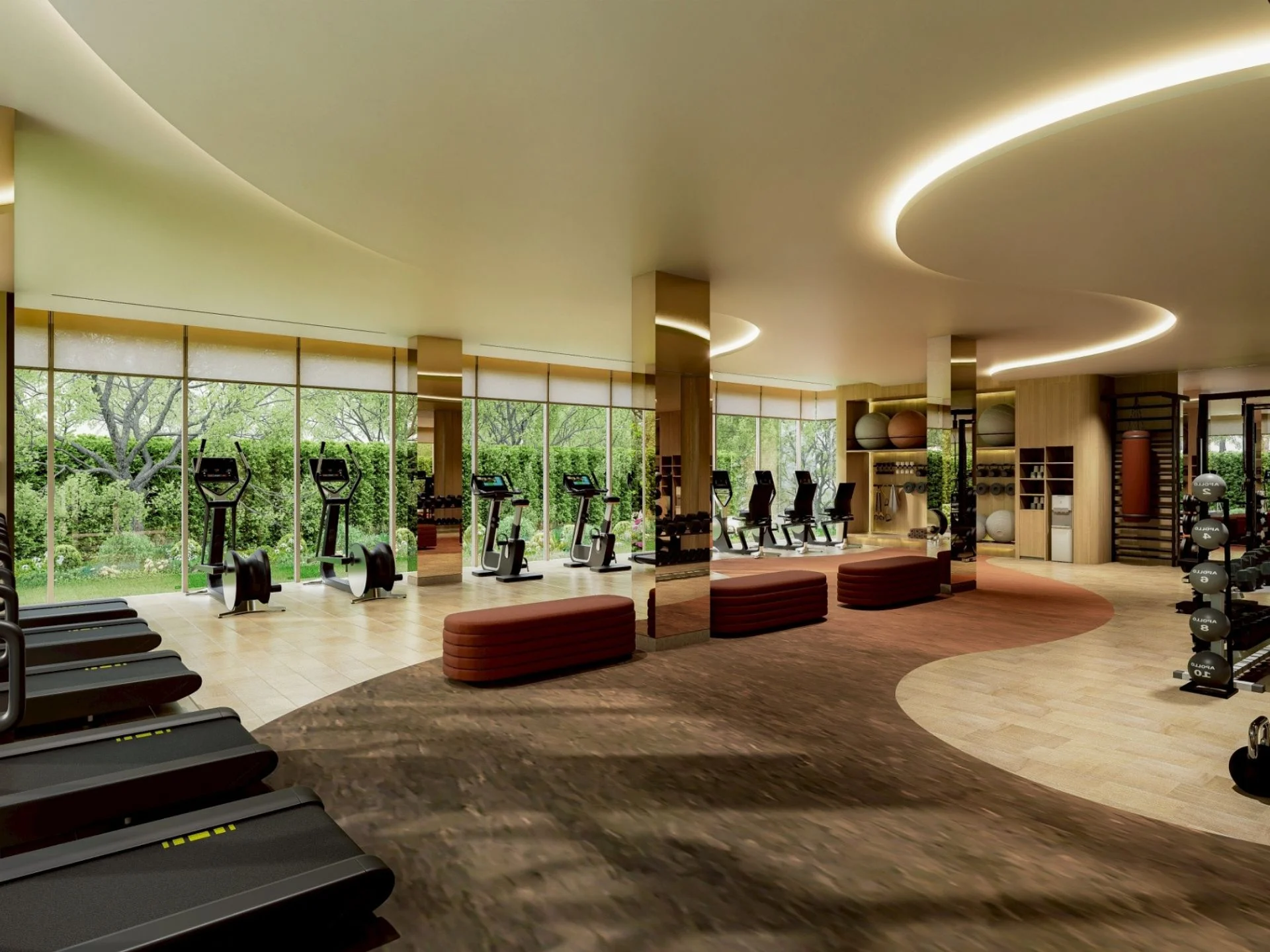 Фитнес-центр в отеле Aceller Hotel & Residence, Чалонг