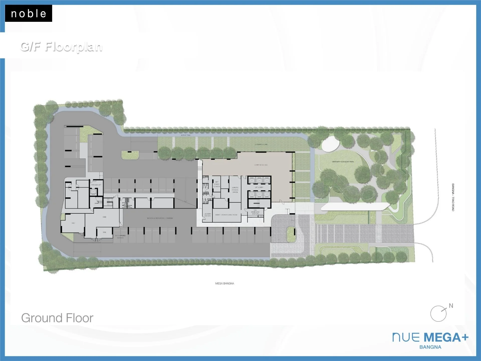 master plan 1 Nue Mega Plus Bangna