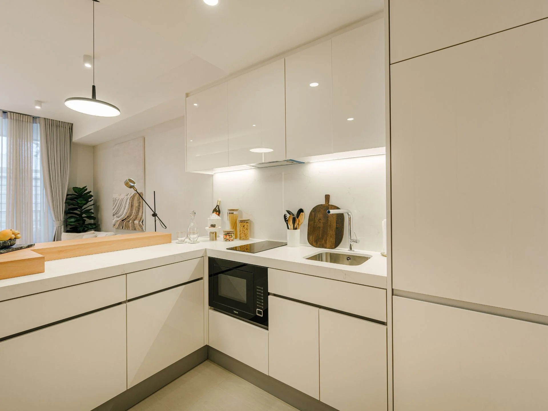 Kitchen interior in a 2-bedroom apartment at Siamese Bangtao, Bang Tao (1)