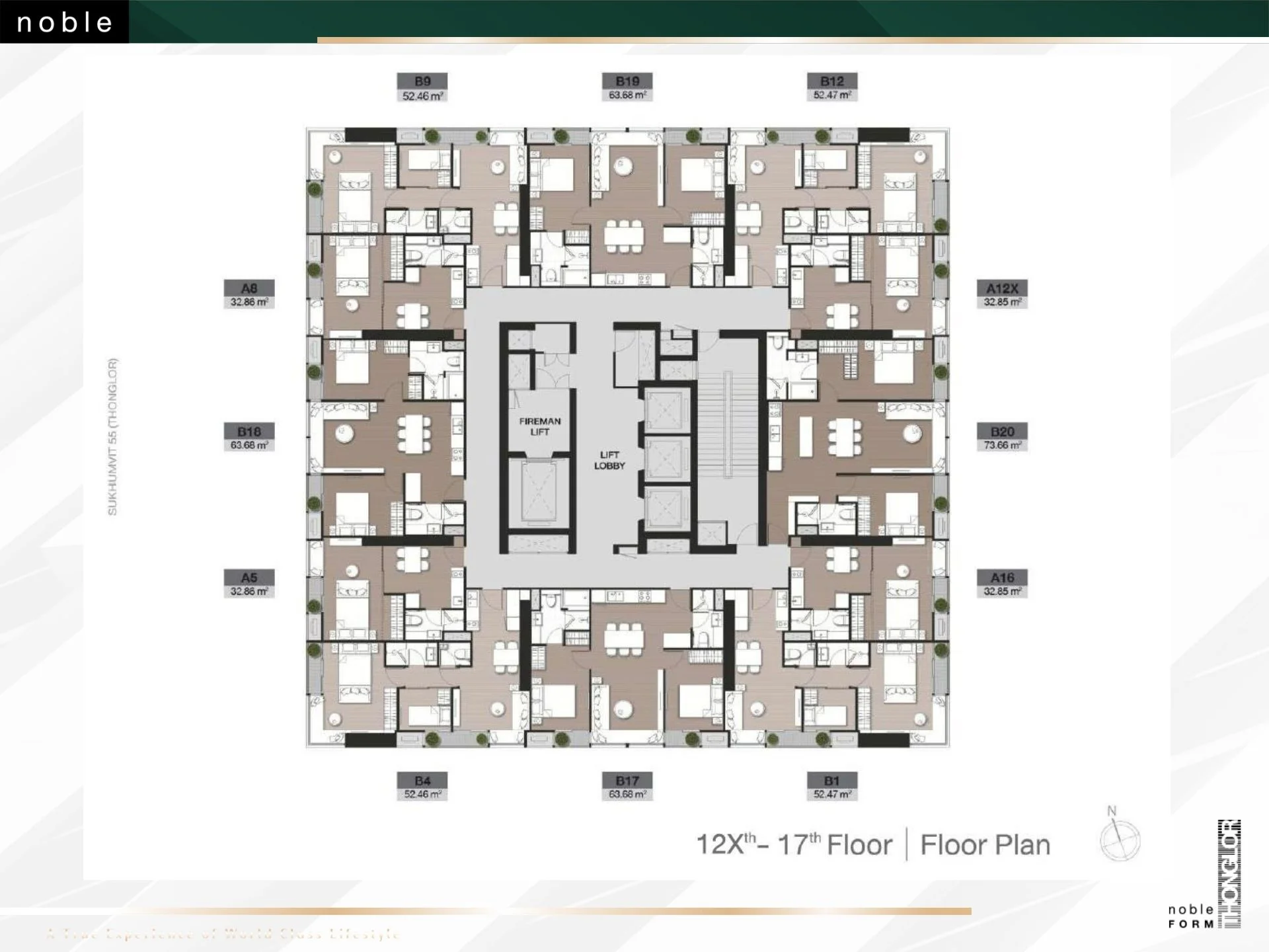 master plan Noble Form Thonglor 