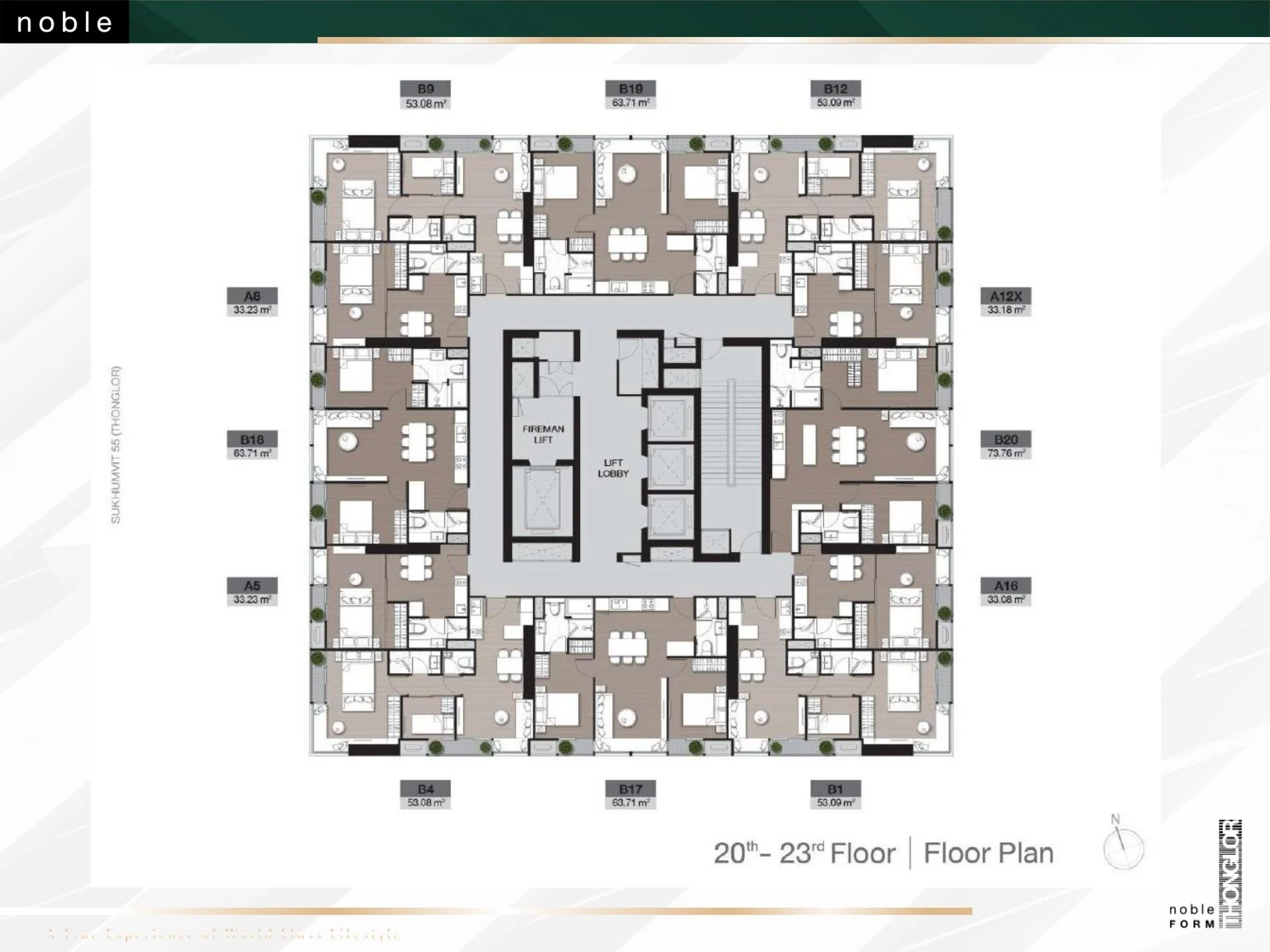 master plan Noble Form Thonglor 