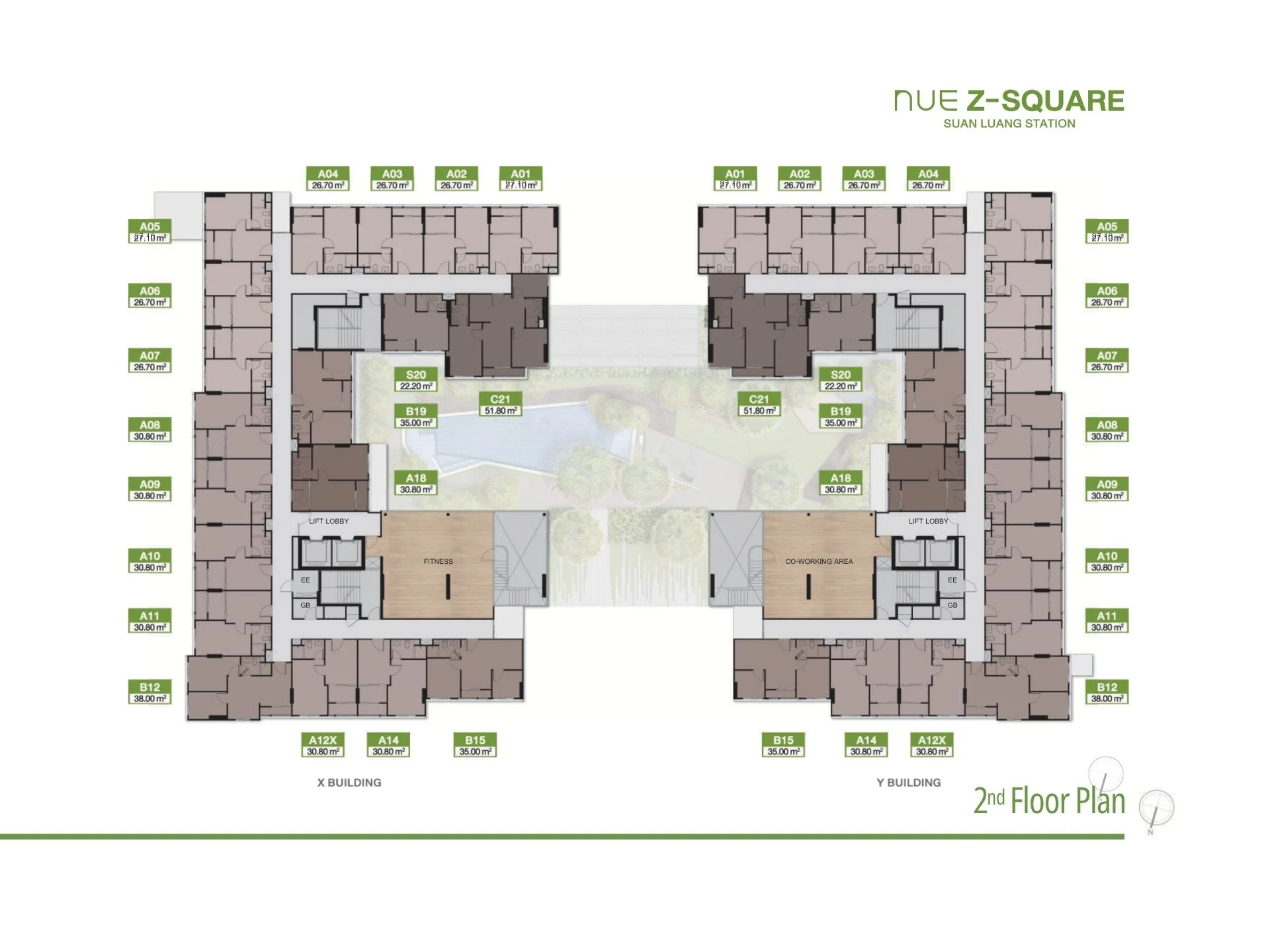 master plan Nue Z Square 2 floor