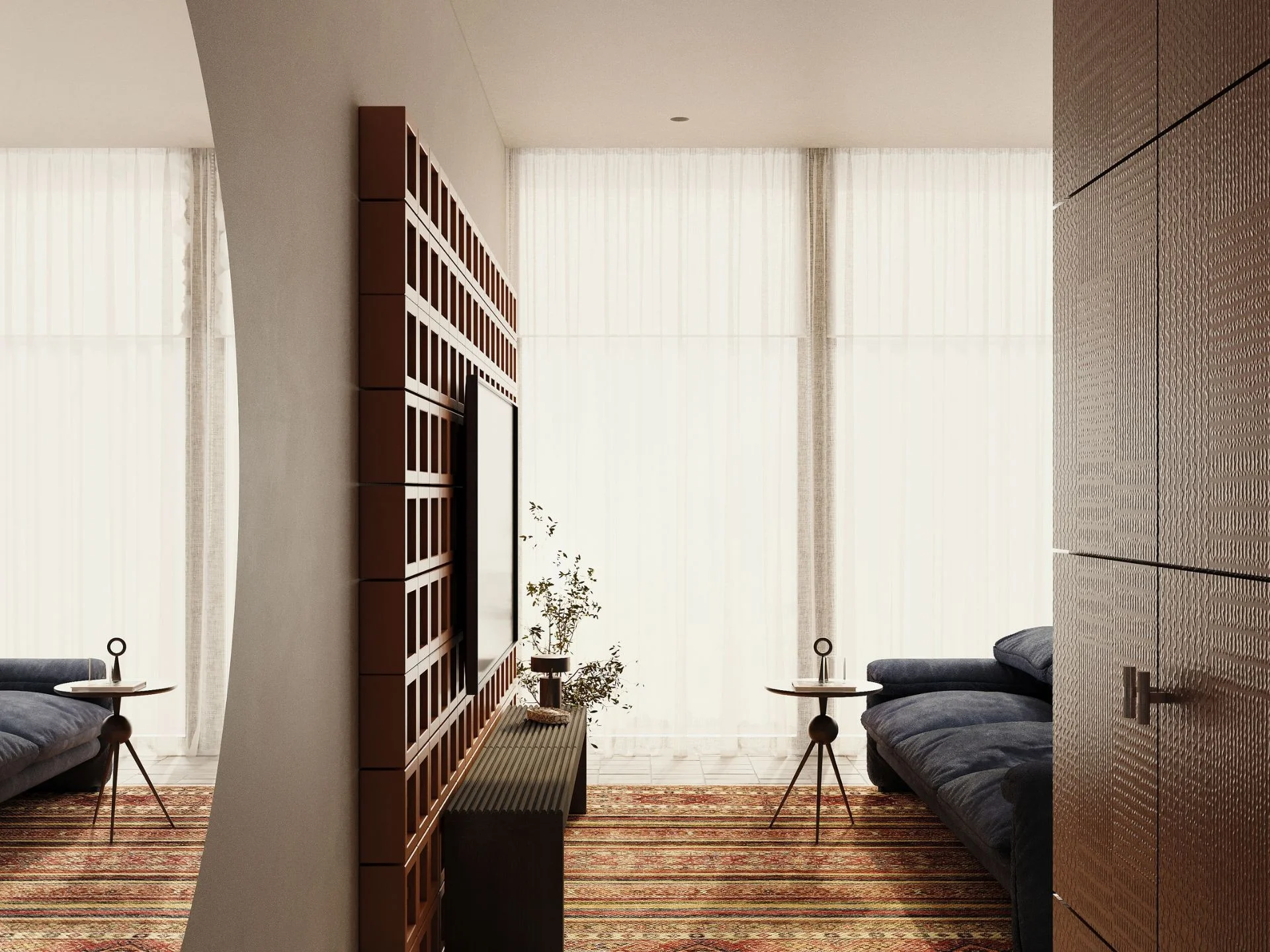 Spacious layout
