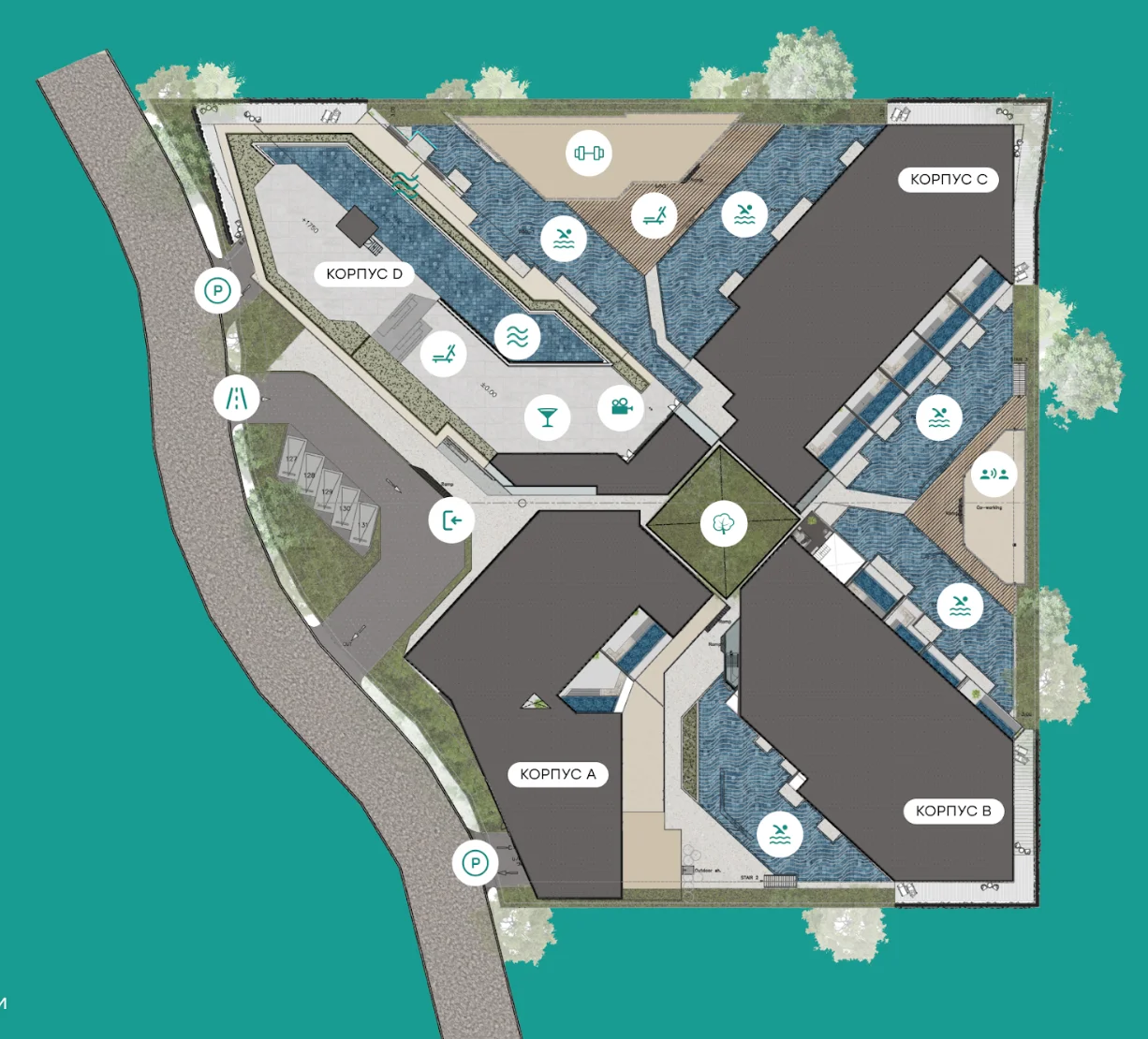 master plan Next Point Condominium