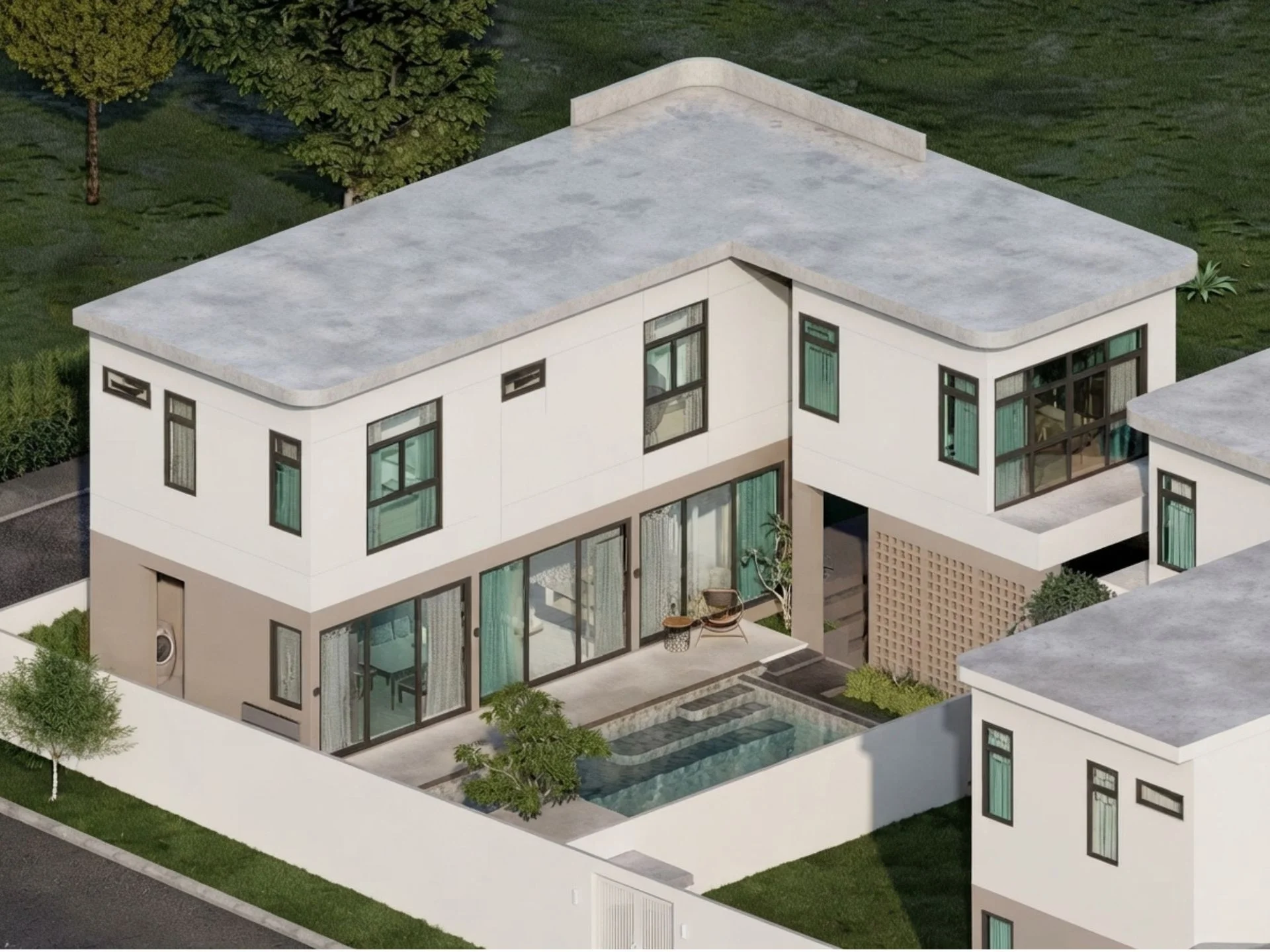 Privater Pool, Haus ohne Nachbarn
