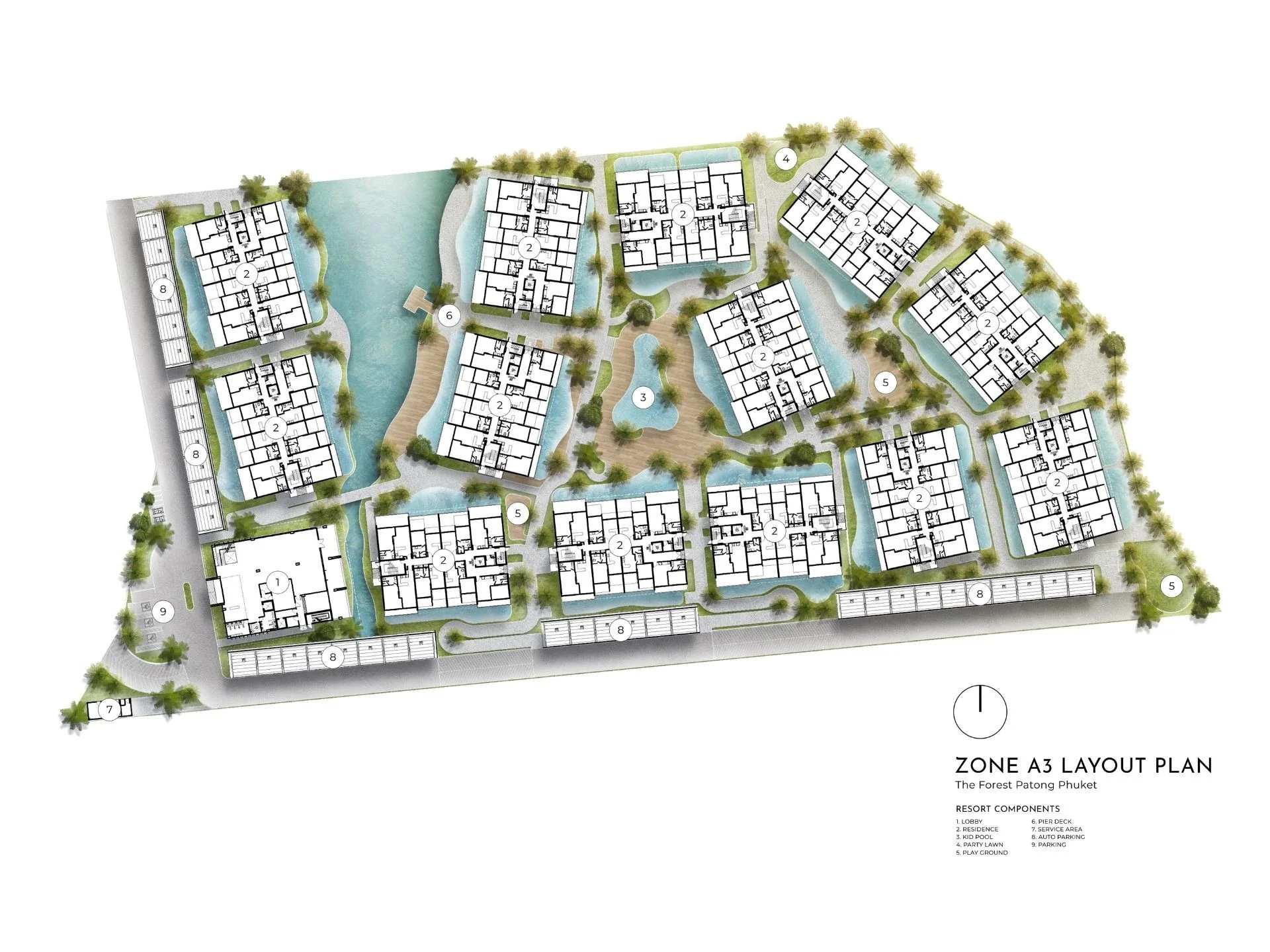 Abov Patong Residence master plan