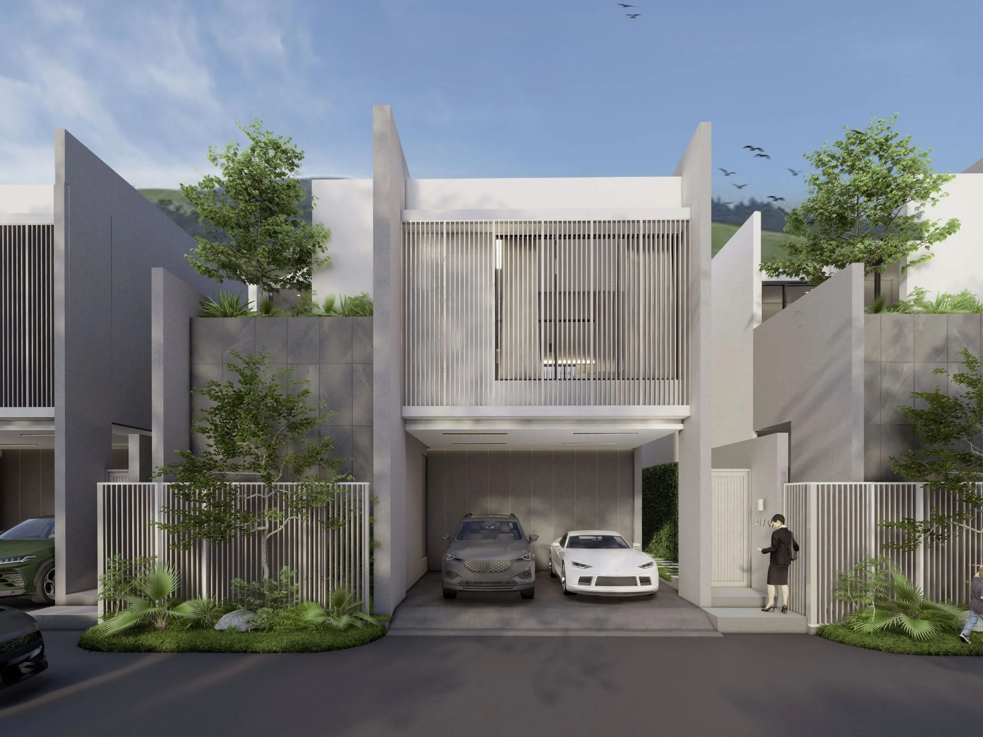 Architecture of Larimar Villas, Thailand