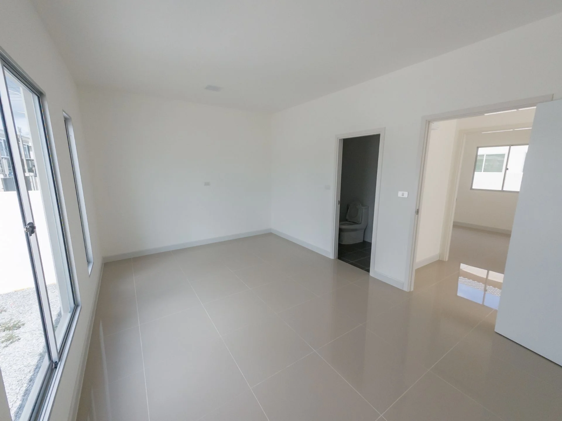 Living room interior in apartment at Pruksa Ville Thalang, Thalang