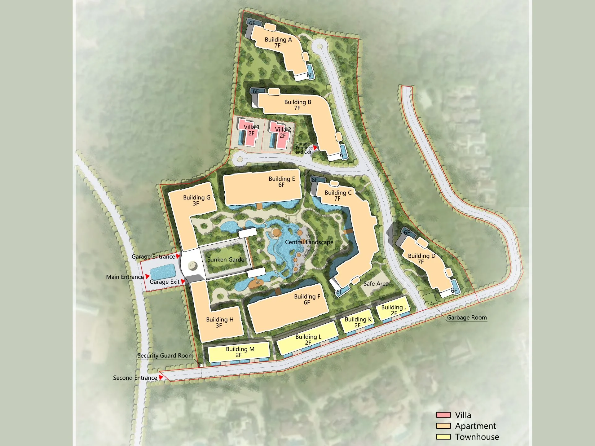Master plan Ayana 