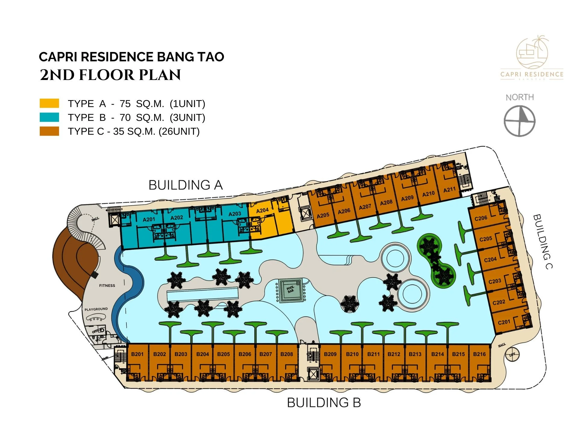 Capri Residence floor plan