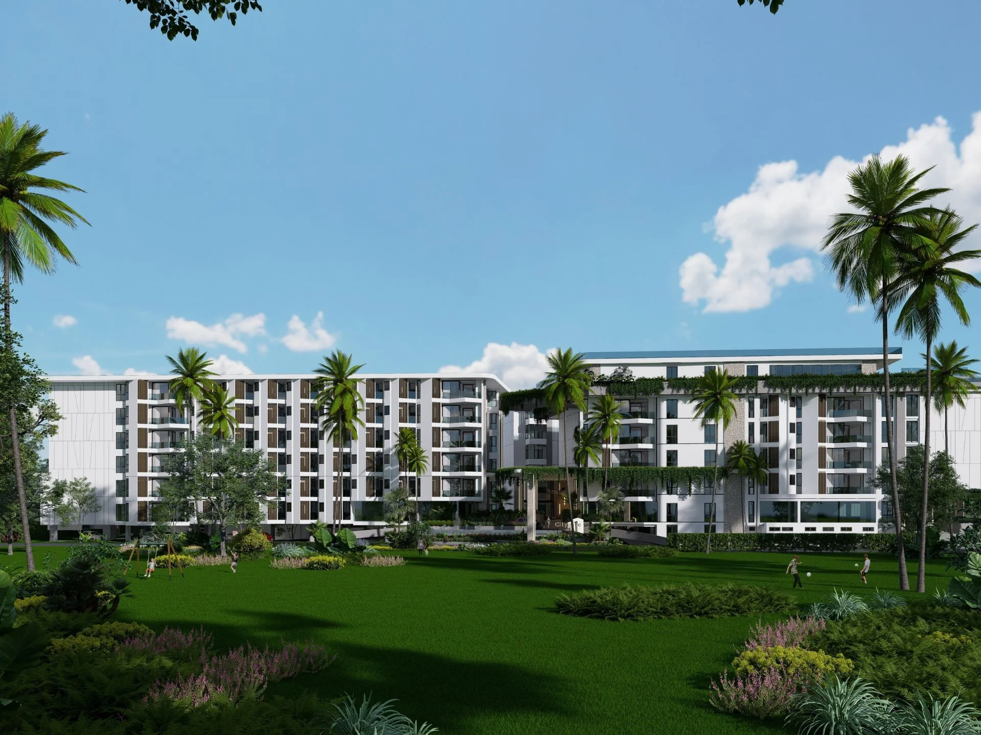 Архитектура Citygate De Phuket с благоустроенной территорией, Пхукет