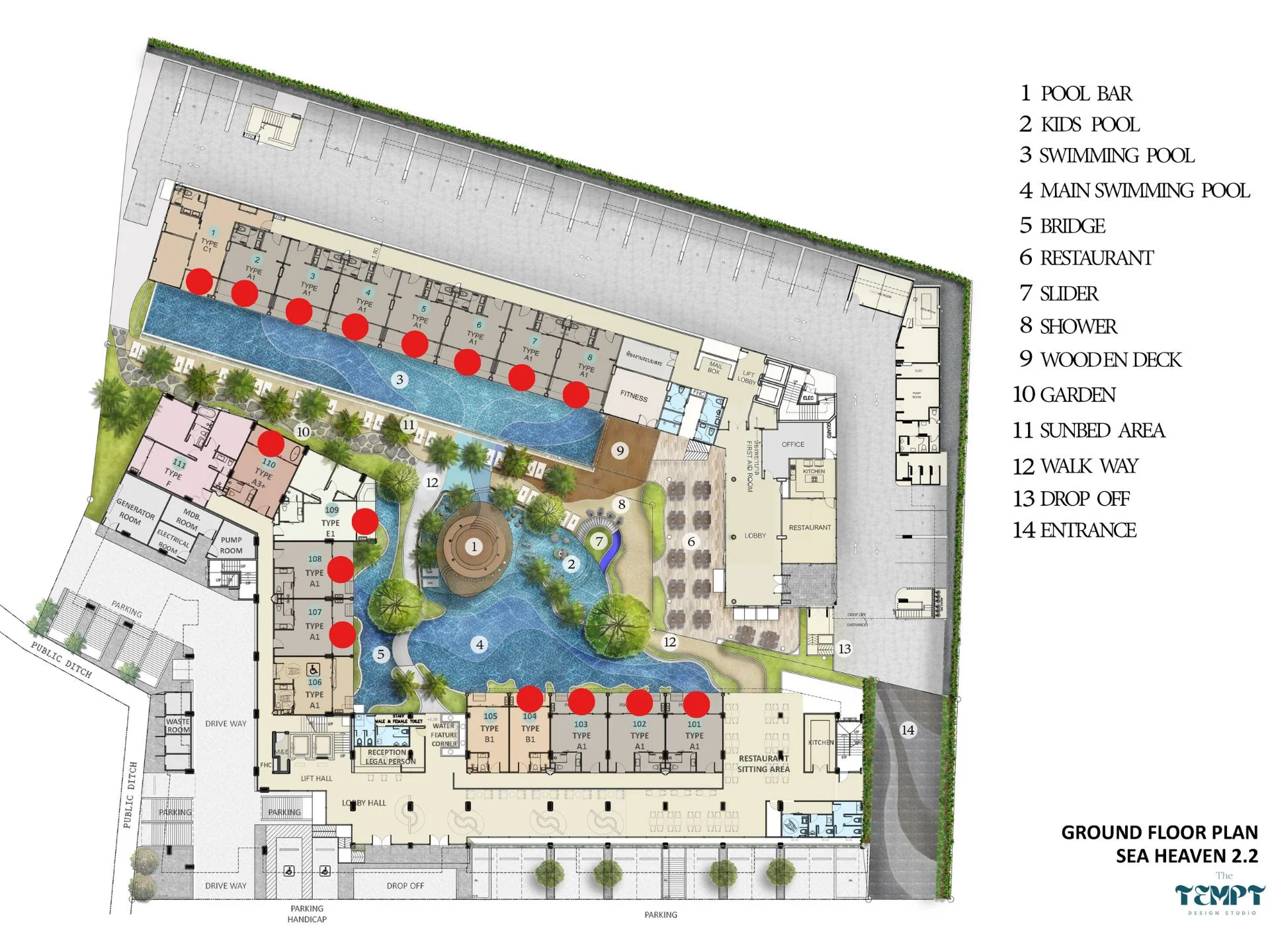 Sea Heaven Nai Thon Phuket master plan