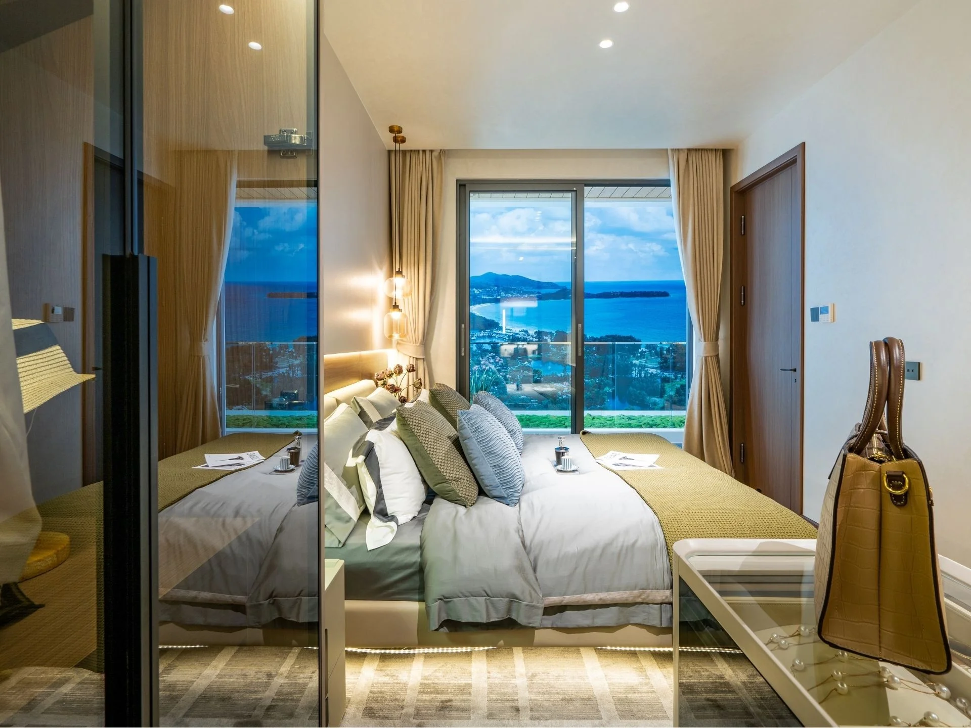 Two private bedrooms