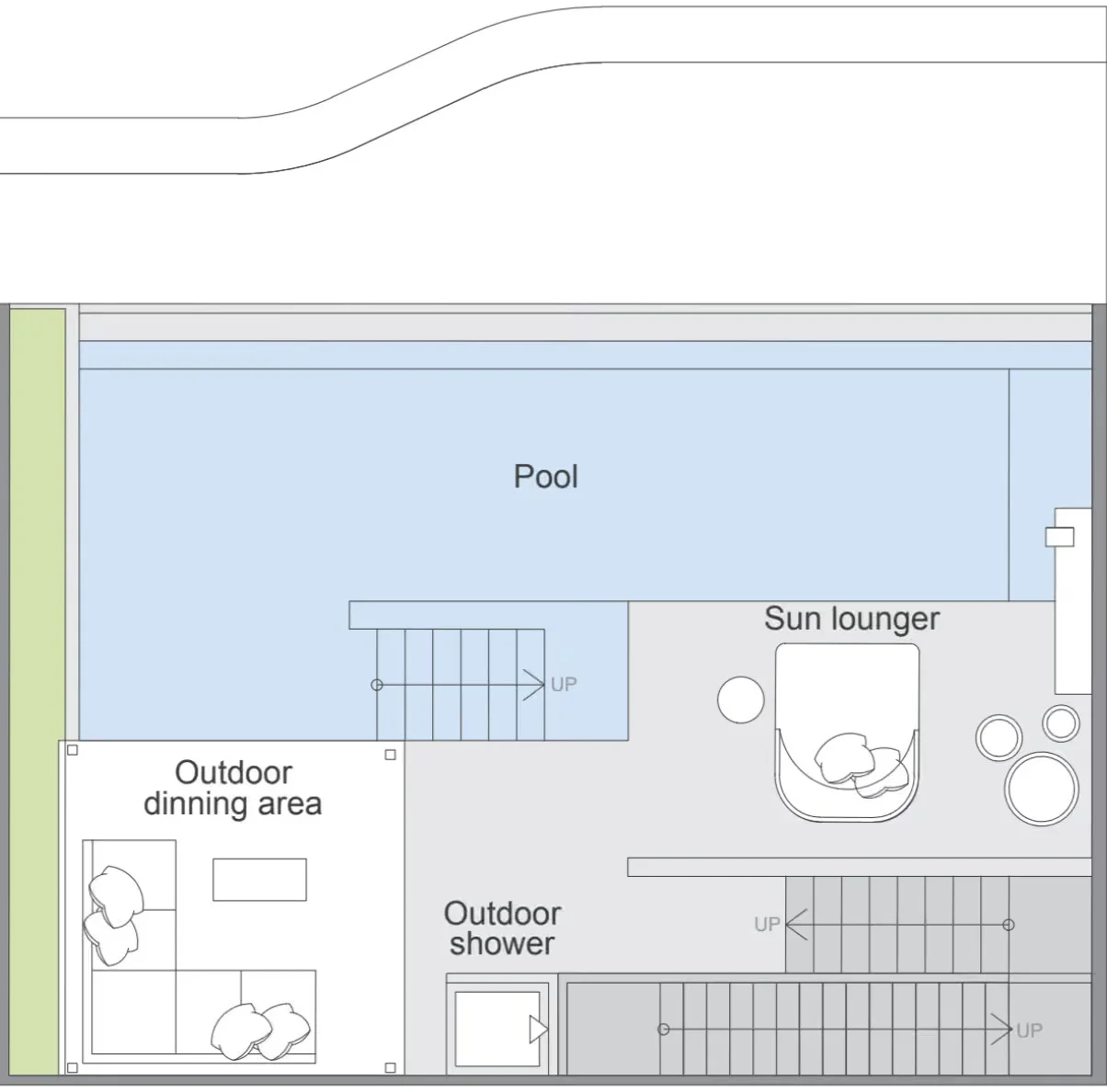 3 bed 121 sqm unit plan