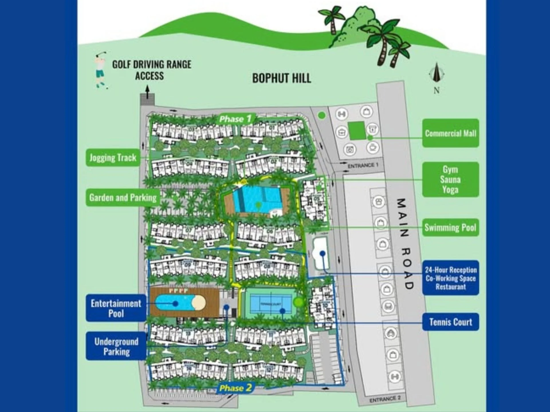 Master plan Wing Samui Condo