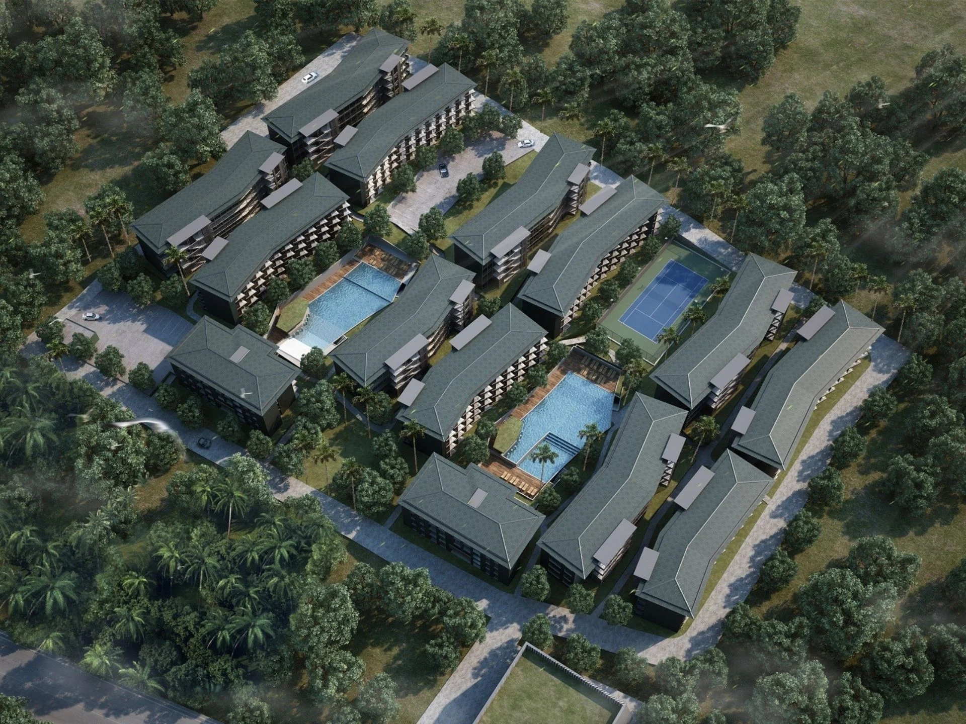 Master plan Wing Samui Condo