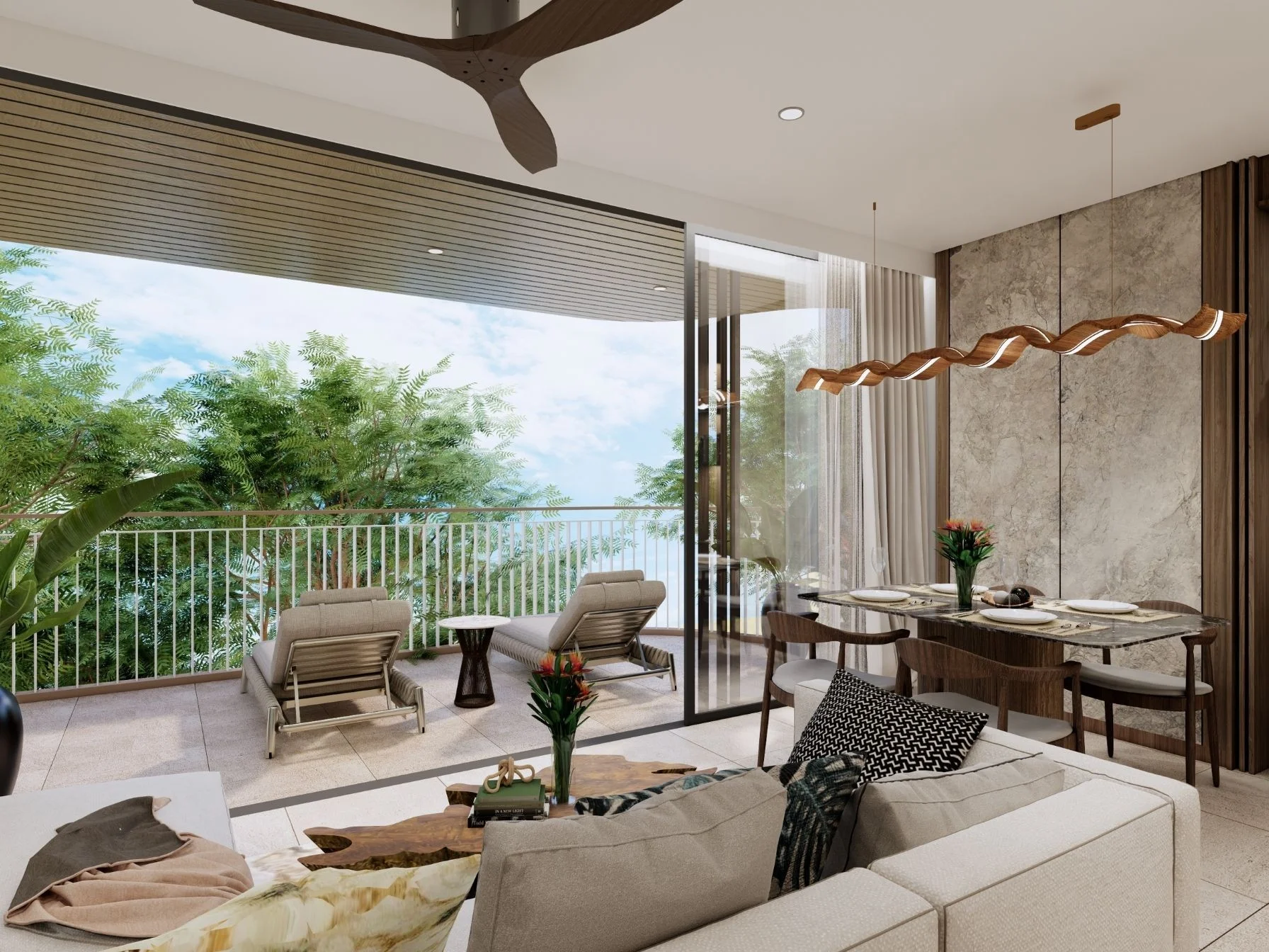 Terrazza con vista