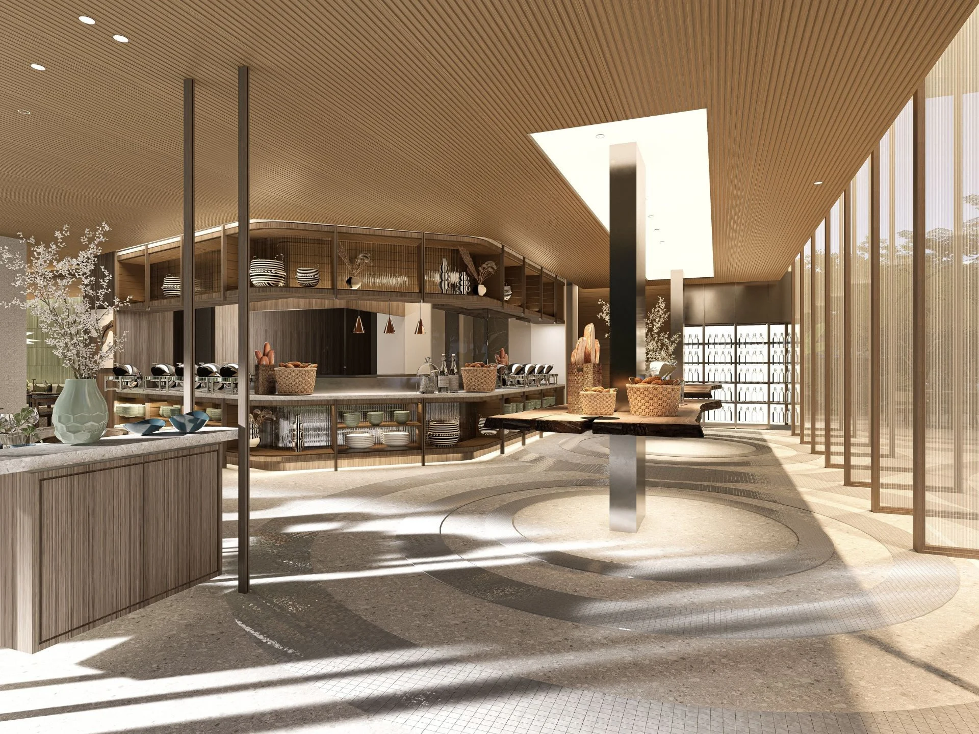 Spa reception and lounge area at Garrya Residences Phuket, Thailand