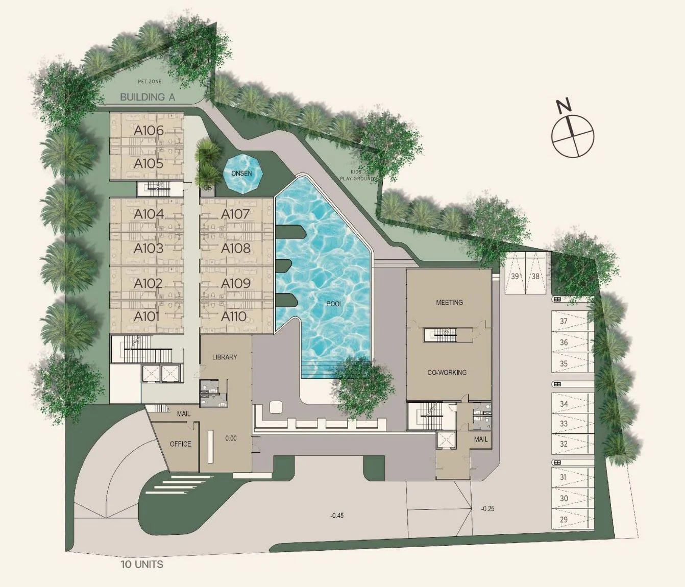 floor plan The Balance Kata
