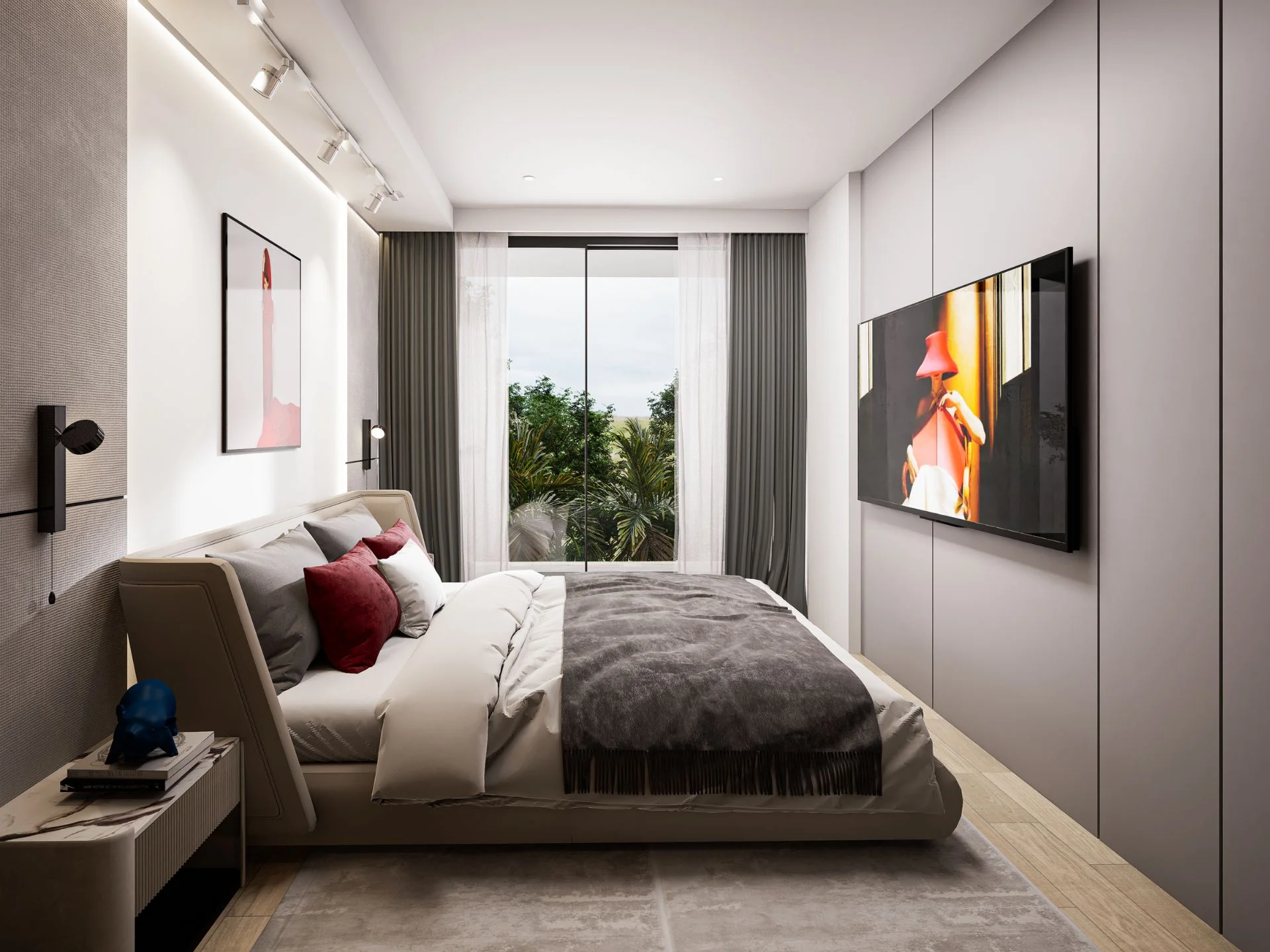 Two separate bedrooms