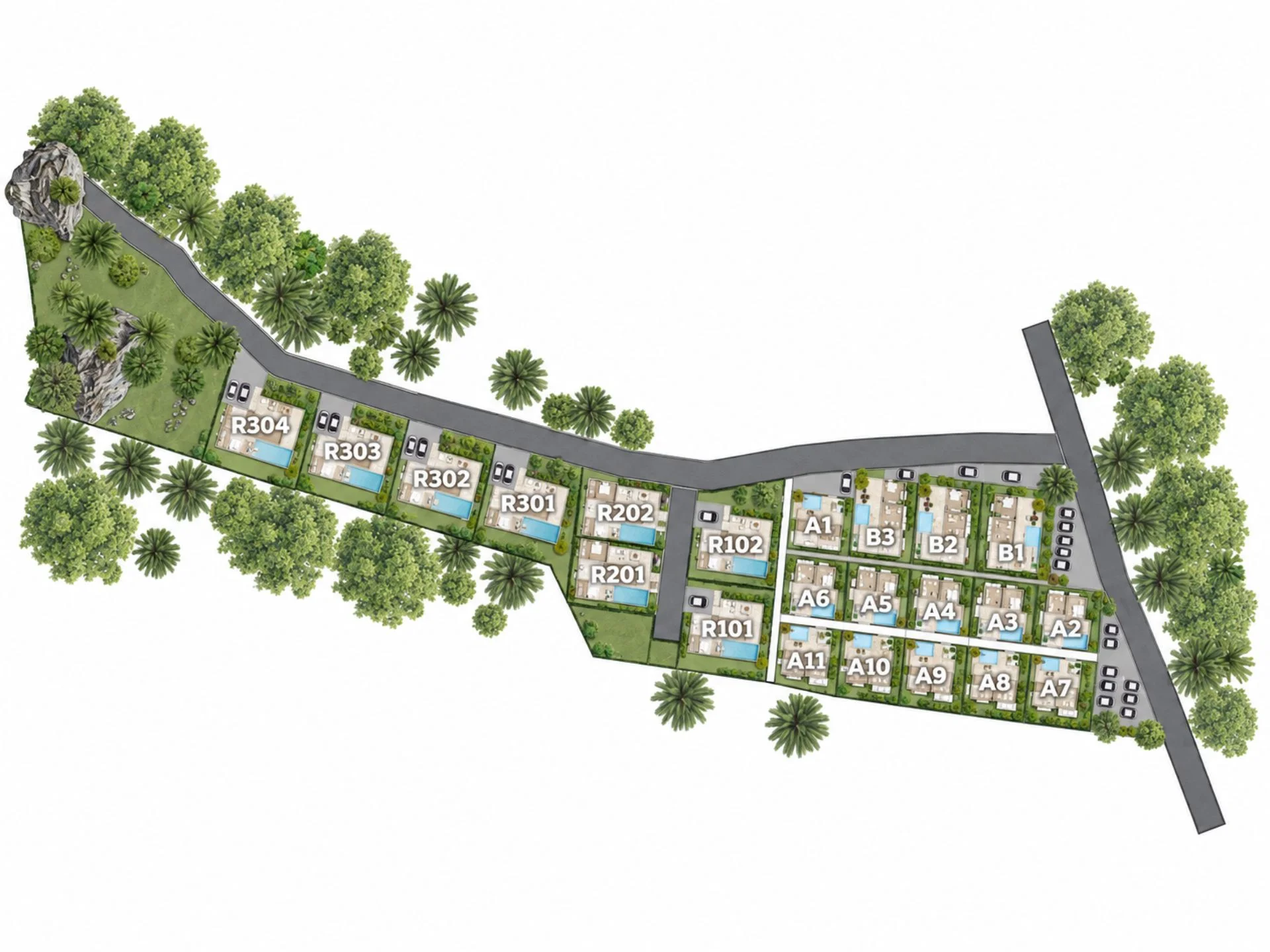 Master Plan Tiva Residence Samui