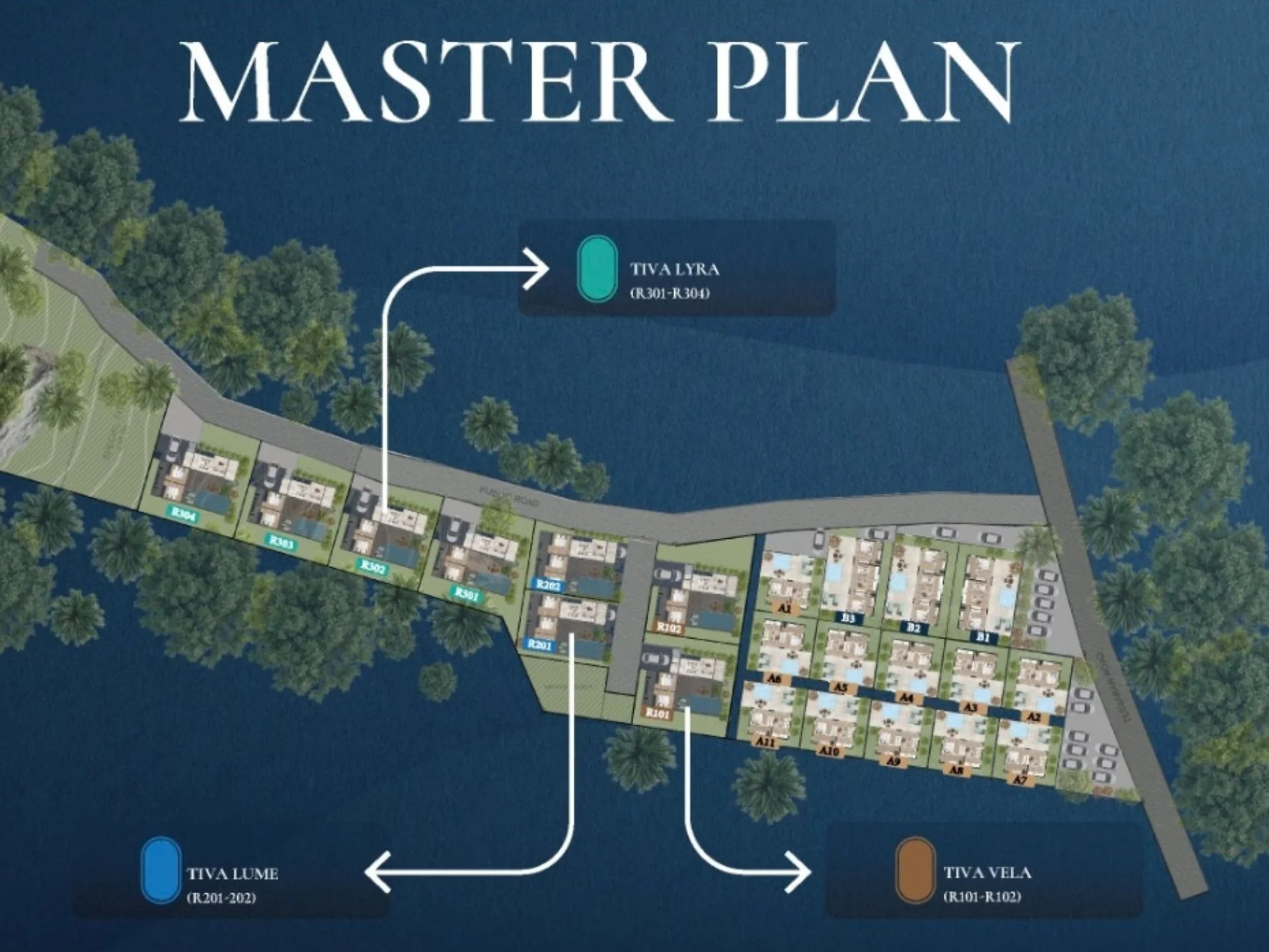 Master Plan Tiva Residence Samui