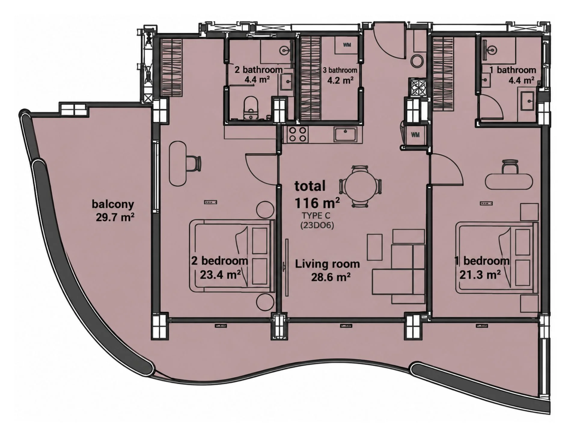 Unit-plan-116sqm-2bed_Sunny-Moon-Phuket