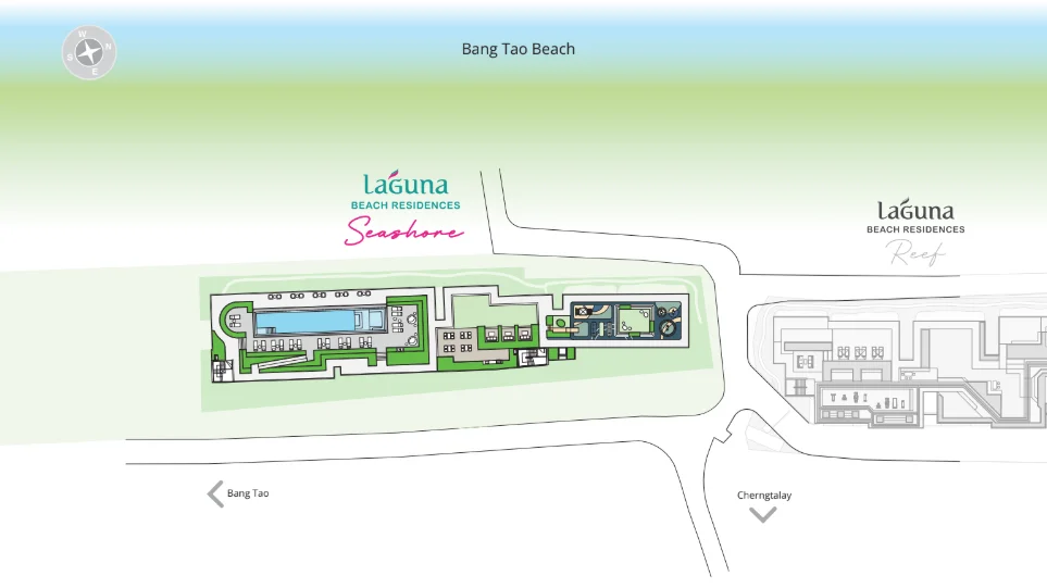 Laguna Beach Residences Seashore plan