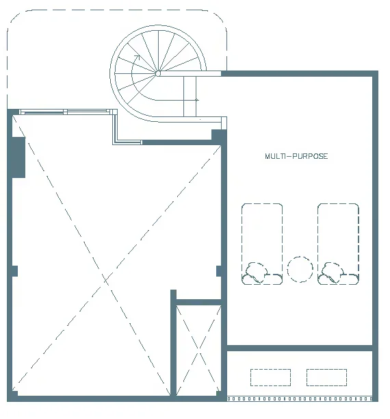 2 bedroom 83 sqm unit plan