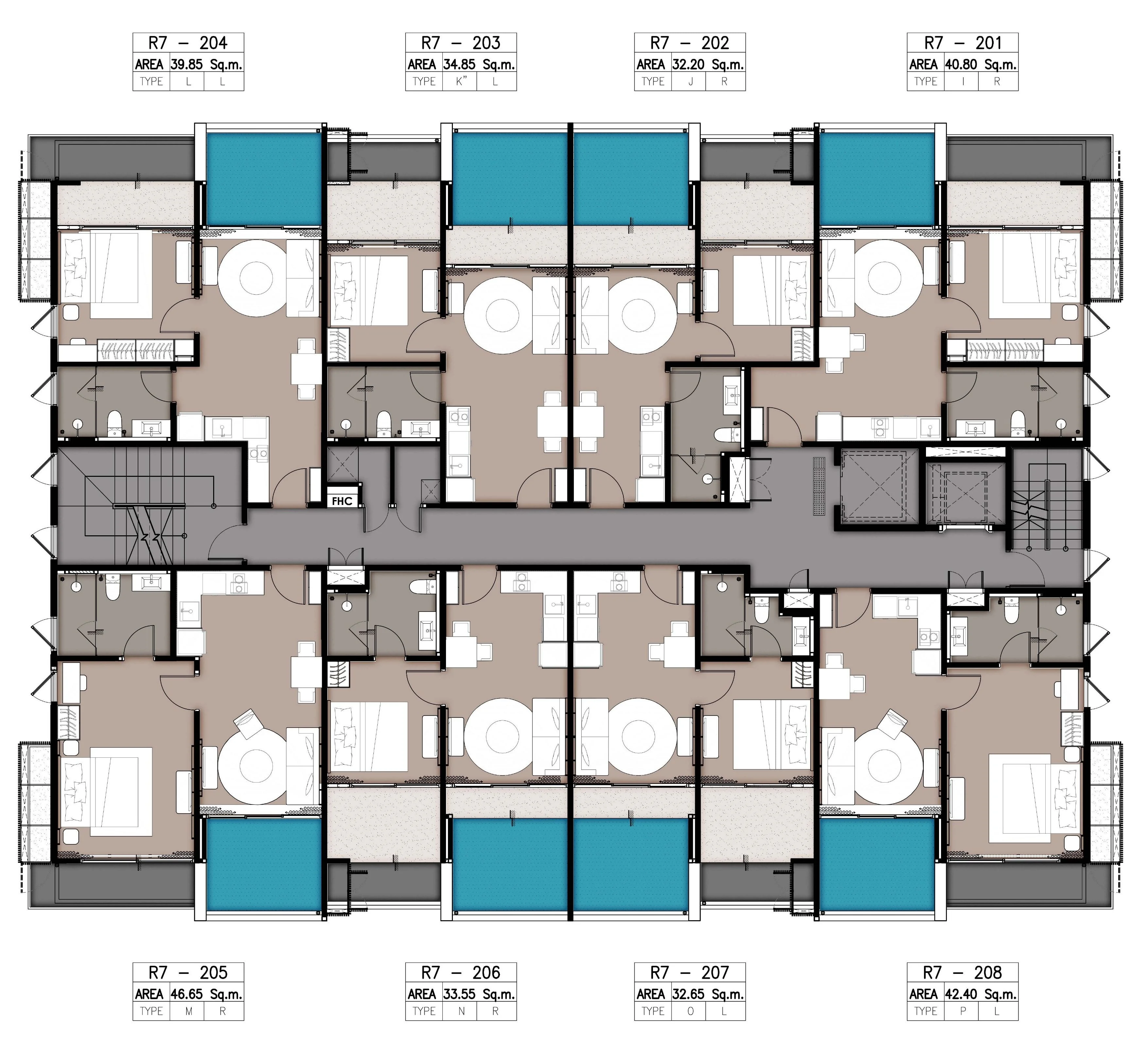 floor plan Abov Patong Residence