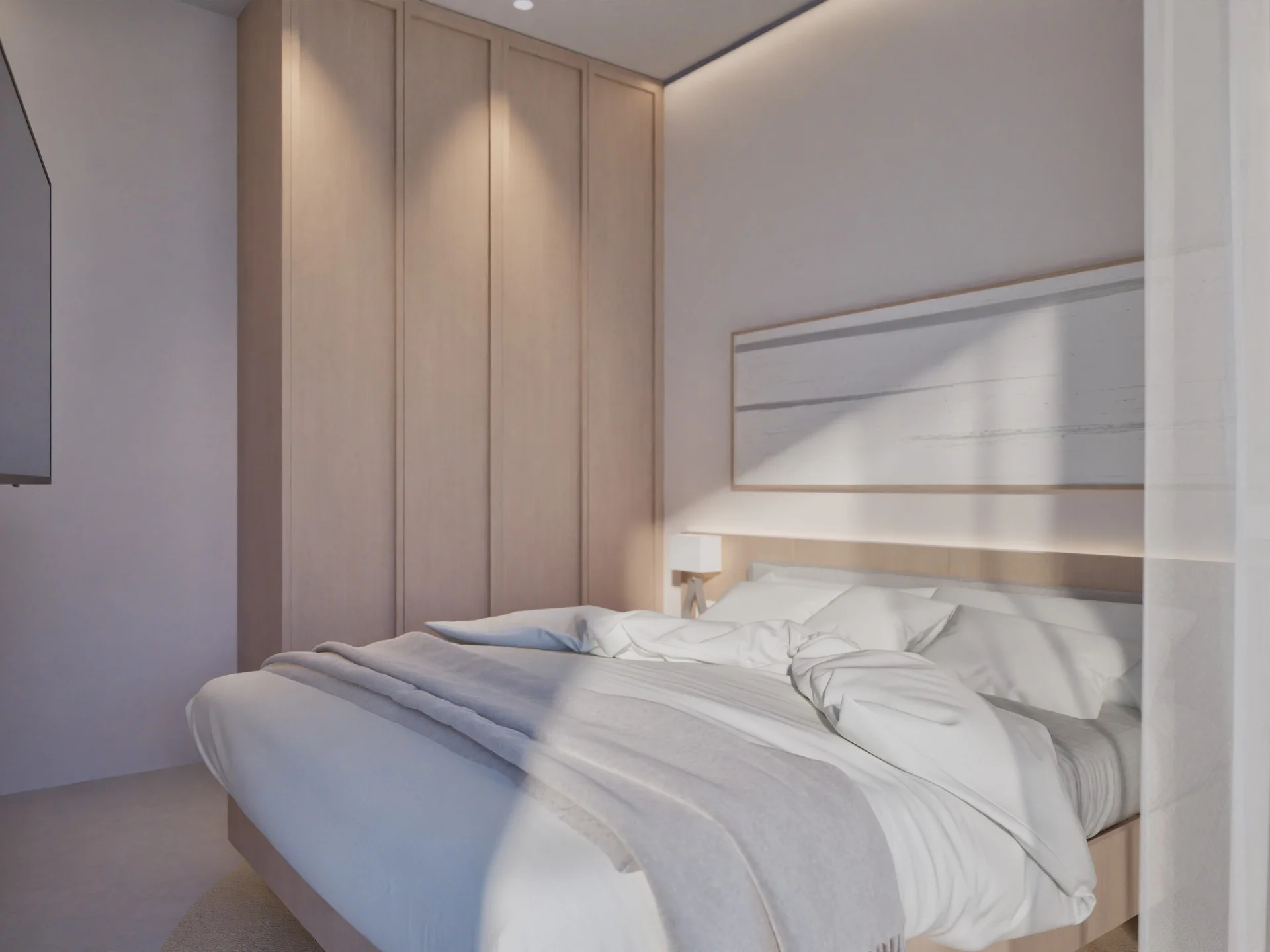 Two separate bedrooms