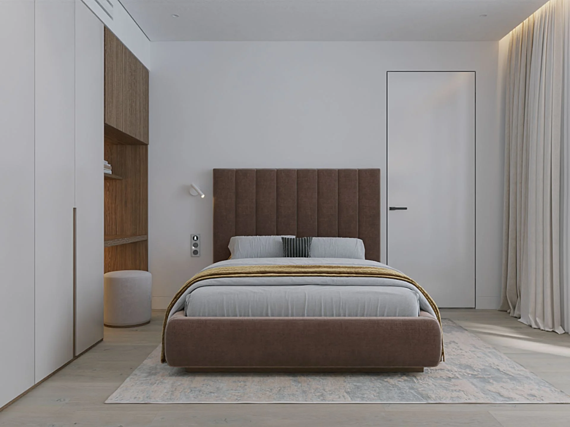 Two bedrooms for a family