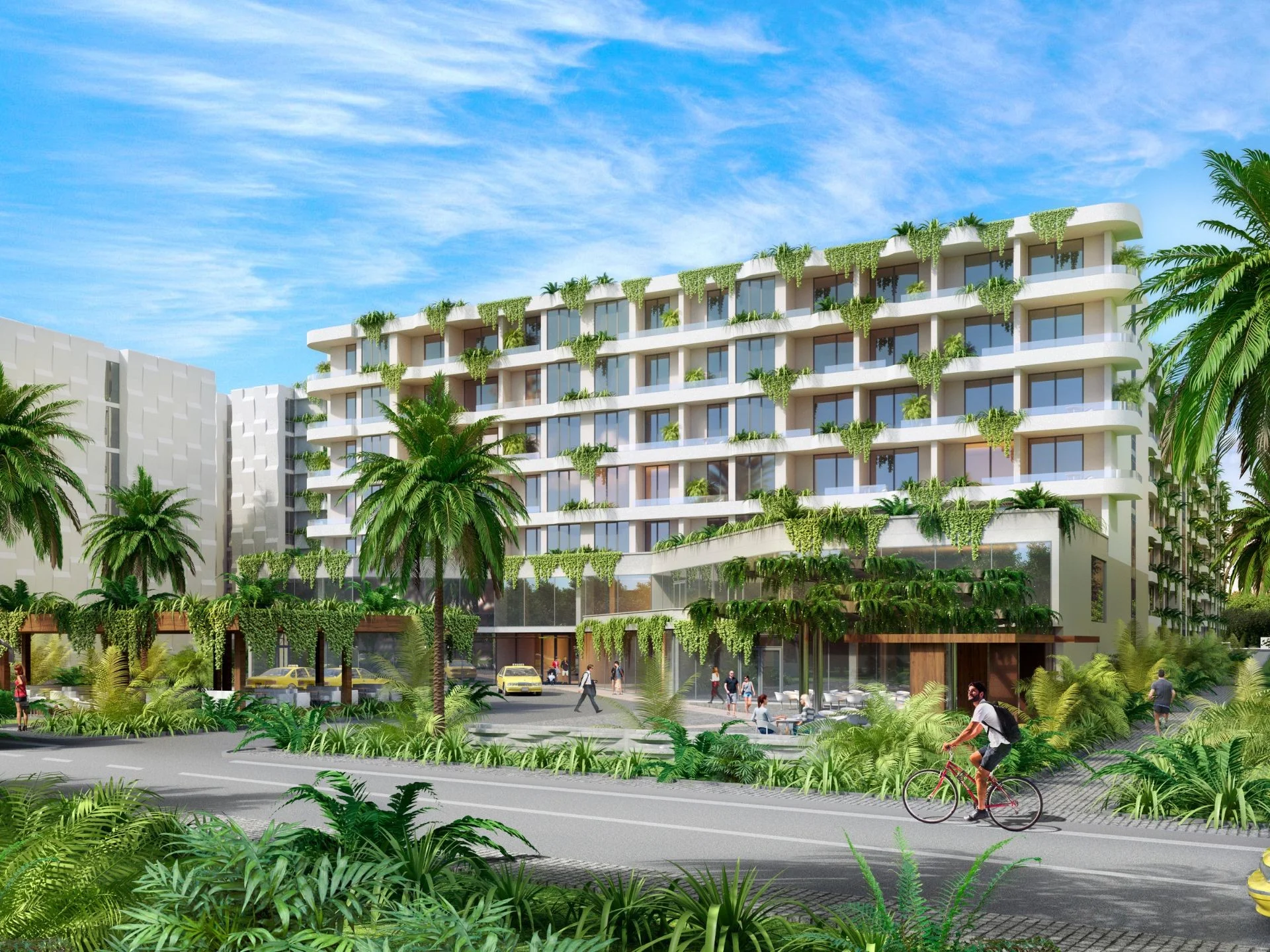Architecture of Layan Green Park Phase 2 residence, Layan, Thailand, view 2