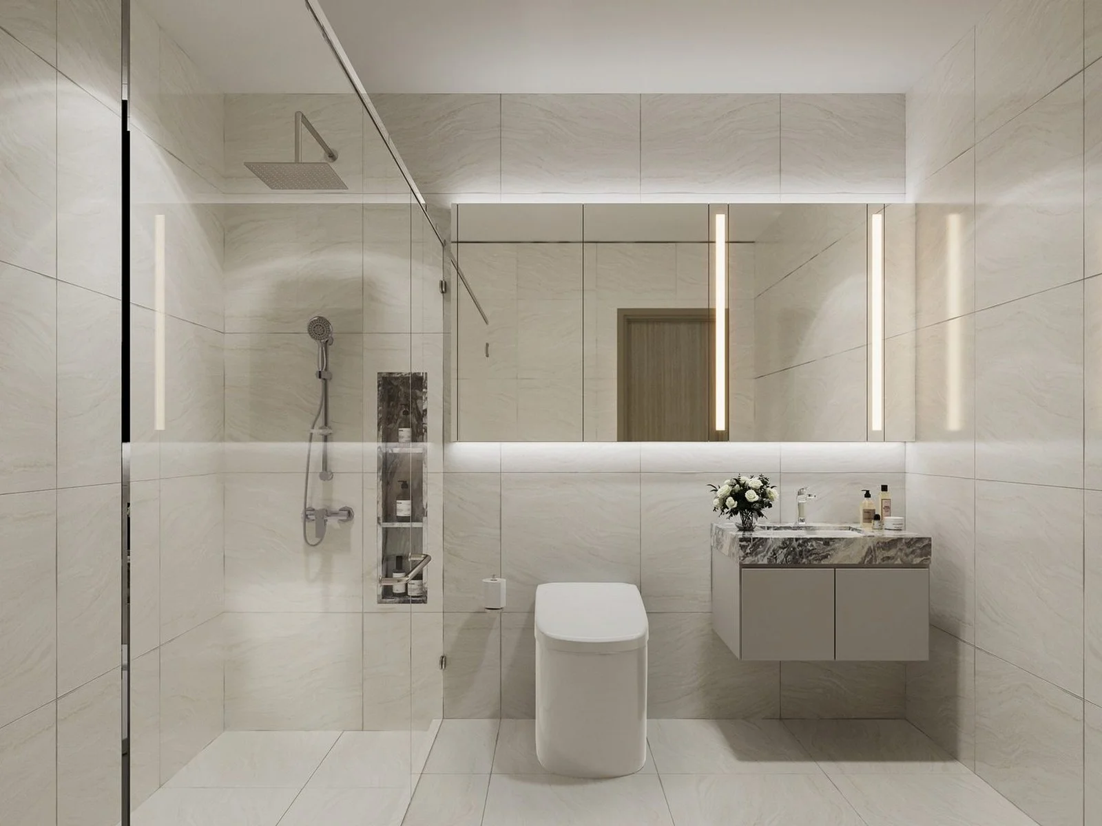 Deux salles de bain