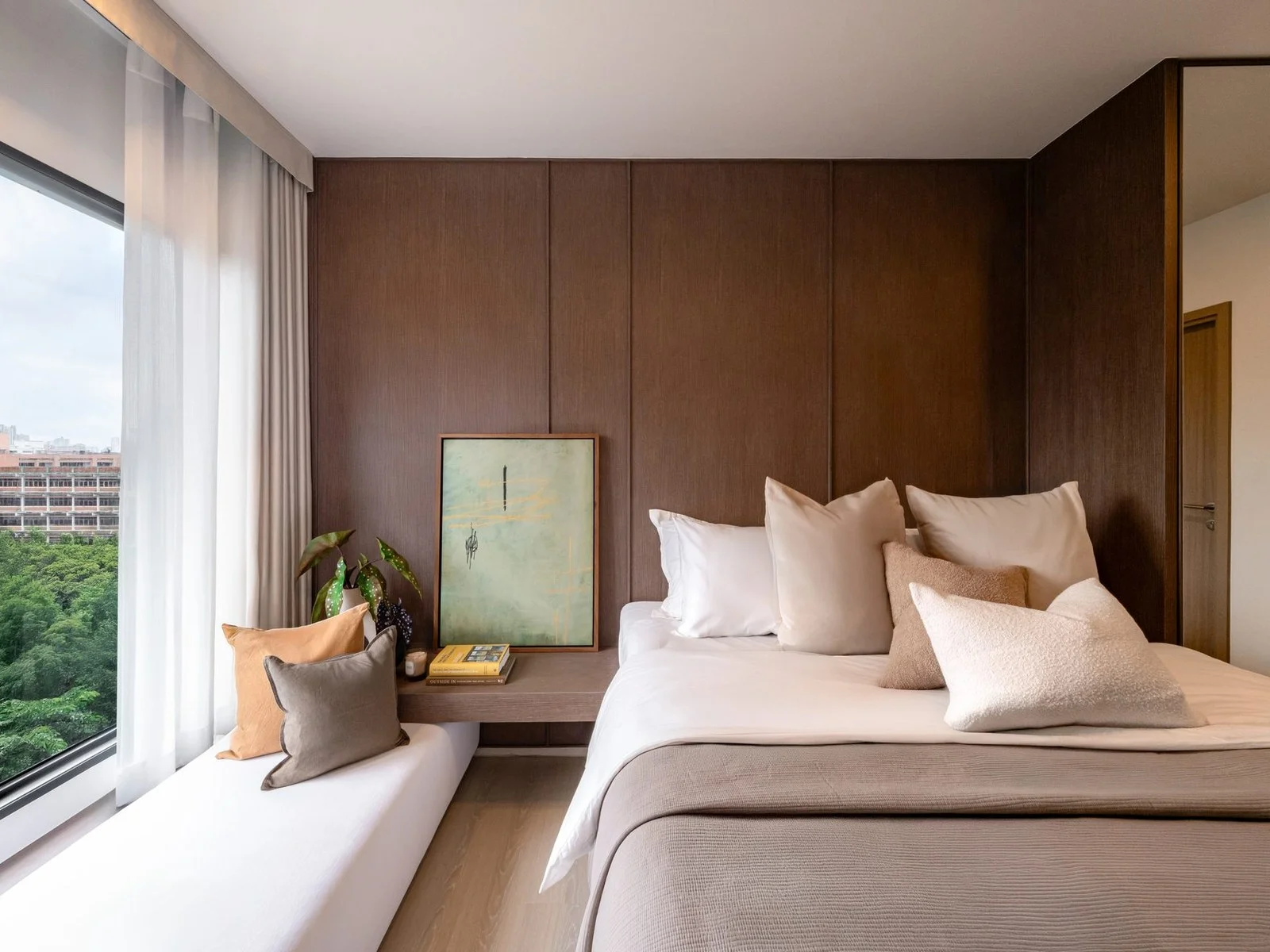Bedroom on the upper level