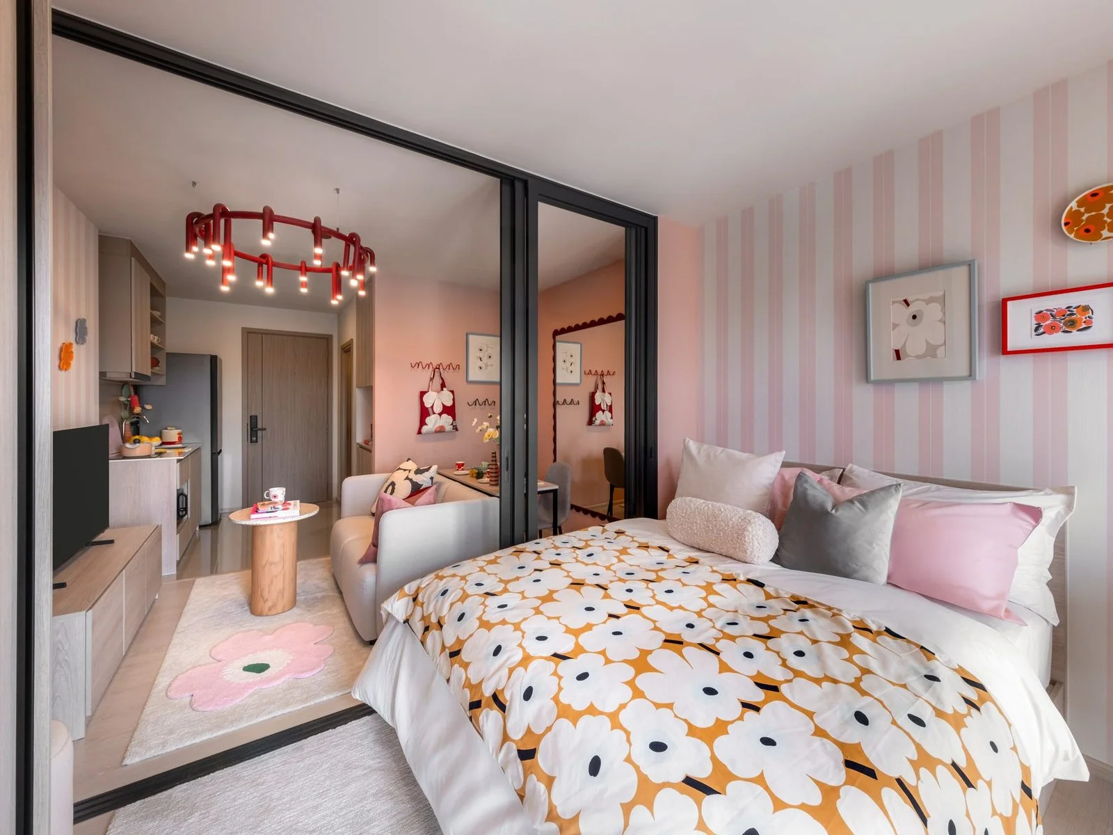 Bedrooms on different levels