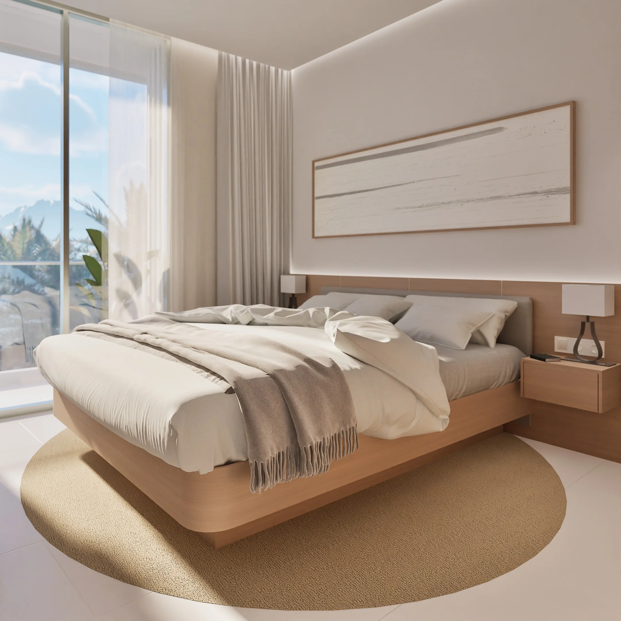 Separate bedroom 